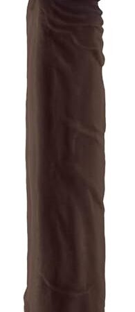 Double Layered Realistic Dildo Liquid Silicone FLEXISKIN Dildo with Suction Cup for Hands-Free Play Ultra-Soft G Spot Dildo for Lesbian, Gay & Couple Harness Use