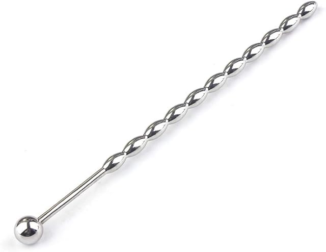 Beads Urethral Sounds Plug Stainless Steel Urinary Plug Beaded Stimulate urethral,Dilator Masturbation Rod Male Beaded urethral Sounds Penis Plug,Multi Beads Urethral Sounding Plugs for Men