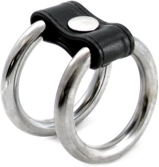 Heart 2 Heart Cock Ring Double Metal + Metal