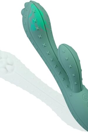 Cactus Fancy Dildo Adult Sex Toys for Women Clitoral Nipple Stimulator,G Spot Heating with 10 Powerful Vibrating Modes,Waterproof Prostate Massage Wand Anal Stimulator for Adult Sex Toy Couples Fun