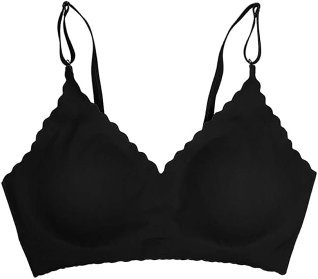 Bras for Women Comfortable Wireless Push up Seamless Everyday Bra Supportive No Underwire Full Coverage Bralettes