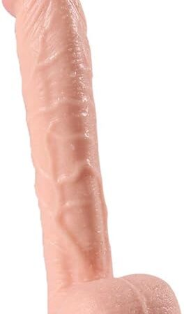 13 Inch Realistic Oversized Long Dildo Lifelike Huge Adult Sex Toy with Powerful Suction Cup G Spot Flexible Big Dildos, 1.0 Count