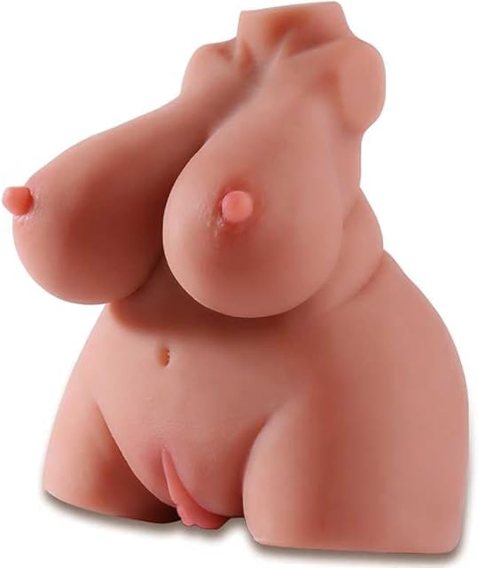 BBW Sex Doll Male Masturbator - 3 in 1 Lifelike Female Torso Sex Toy with Big Butt Silicone Pussy Anal for Adults Love, Realistic Breasts & Vagina and Soft Boobs Pocket Pussy for Man & Explore
