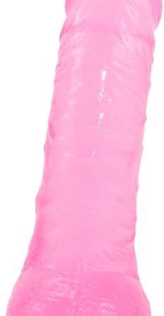 7.45 Inch Huge Dildo, Thick Cock Dildo with Suction Cup, Fat Fantasy Soft Dildo, Big Realistic Dildo for Women, Adult Anal Sex Toy for Women Men Gay-Free and Anal Play, Couples Adult Toys(Pink)