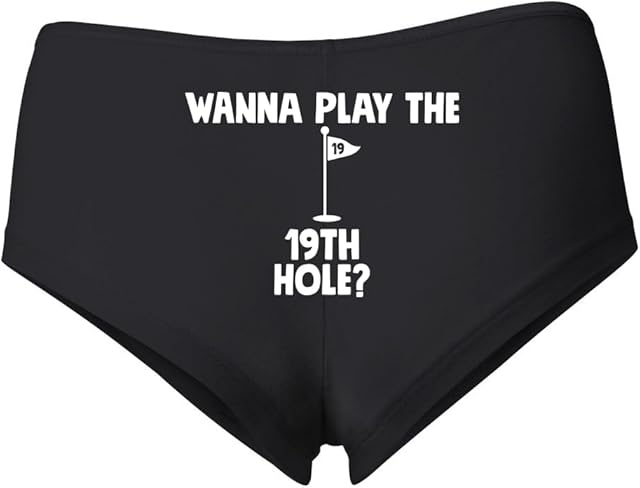 Funny Sexy Slutty Dirty Underwear for Women, Women's Cotton Spandex Booty Shorts