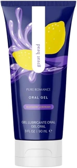 0ral Gel- Blueberry Lemonade- Relax Gag Reflex