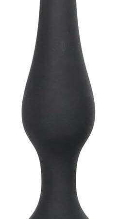 Anal Butt Plug Adult Sex Toy Butt Plug for Beginner Anal Sex Toys for Men Women Silicagel Anal Plug Adult Products Black