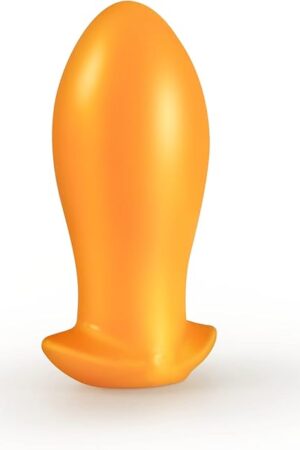 Big Butt Plug Anal Trainer: Ultra Soft Anal Plug Prostate Massager Dilators for Anus, Mango Shape Big Butt Toy Plug Anal Sex Toy, G-Spot Dildo for Beginners Advanced Players (Medium)