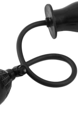 Honeypleasures Realistic Inflatable Dildo Ballon Penis Air Pump Toy Anal Plug Cock Expander Stretcher Ass Spreader 4 1/4"