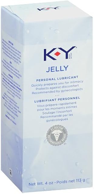 KY Jelly LUBRICATE 4 oz J&J Consumer Sector (Pack of 4)