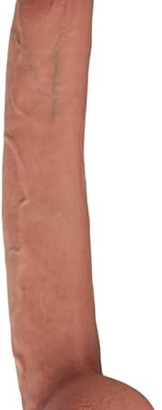 14 Inch Long Dildo, Huge Dildo Realistic Silicone Penis with Strong Suction Cup, Sex Toy Lossless No56