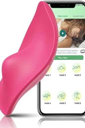 Wireless Remote Control Vibrator, Vibrator for Women with APP Control, 10 Modes Waterproof Clitoral Sucker Sex Toy for Couples