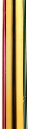 7" Classic Vibrator 1 Button 10 Functions Water-Bullet Massage Resistant Motor Adult Sex Toy(Gold)