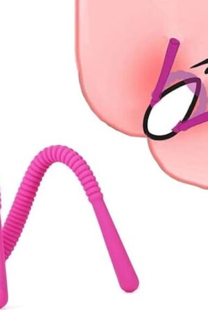 Adjustable Labia Clamps Spreader, Skin-Friendly Silicone Anal Plug Set Analexpander Vaginal Expander G-Spot Stimulation Oral Sex Vagina Lips Spreader,