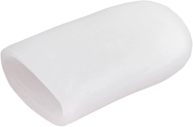 Generic Penis Sleeve Delayed Ejaculation Cock Ring Penis Enlargement Glans Reusable Silicone Sleeve Sex Toys for Men(1Pcs White Cap)