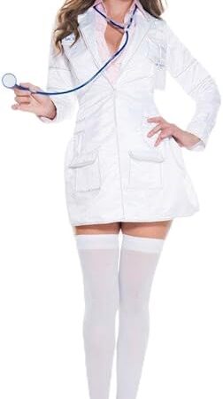 2 PC. Ladies Sexy Surgeon Lab Coat