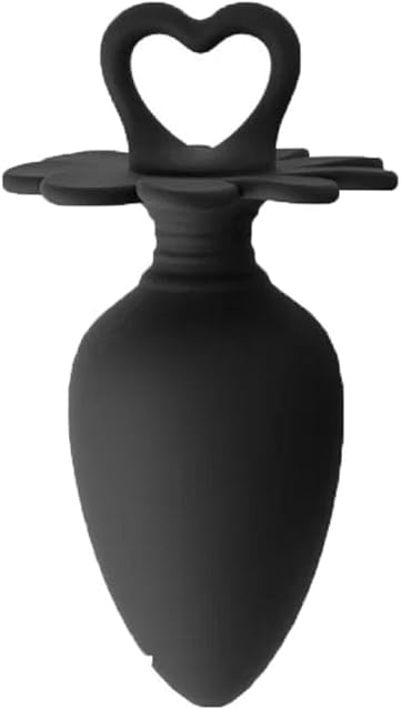 Anal Butt Plug Heart 3 Size Black Anal Butt Plug Training Sets Masturbation Silicagel Anal Plug Masturbator Anal Sex Toys
