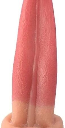 FST Tongue Lick Dildo, Clitoris G-Spot Stimulation, Extra Long Anal Plug Prostate Massager Anal Sex Toy for Men Women