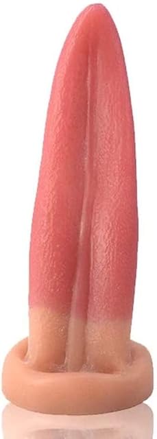 FST Tongue Lick Dildo, Clitoris G-Spot Stimulation, Extra Long Anal Plug Prostate Massager Anal Sex Toy for Men Women