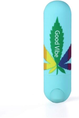 Jessi 420 Rechargeable Mini Bullet Vibe in Blue