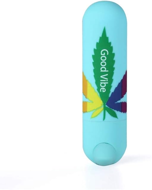 Jessi 420 Rechargeable Mini Bullet Vibe in Blue