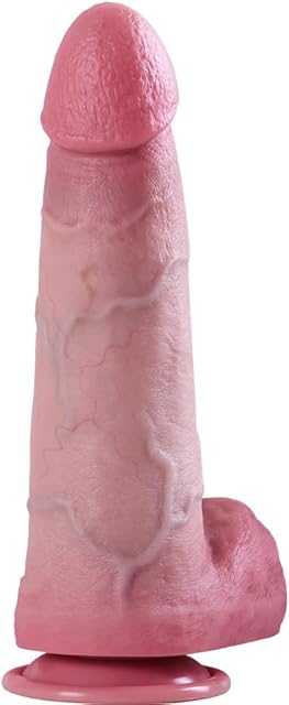 675" Girth Realistic Thick Dildo,Soft Skin Feel Dual-Layer Silicone Dildos, Lifelike Anal Dildos with Powerful Suction Cup, Medium Size Adult Sex Toys for Women, Men,Lesbians & Gays Cobulipo