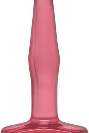 Doc Johnson Crystal Jellies - Small Butt Plug - Pink