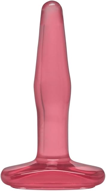 Doc Johnson Crystal Jellies - Small Butt Plug - Pink