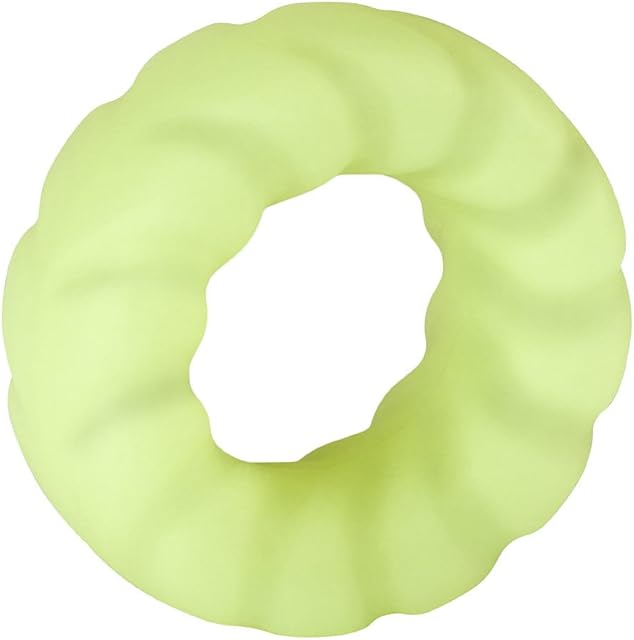 Forto F-25 Textured Silicone Ring Hypoallergenic Silky-Smooth Premium Stretchy Silicone Cock Ring Erection Enhancing Men Sex Toys Longer Stronger Harder Waterproof Adult Toys for Male or Couples