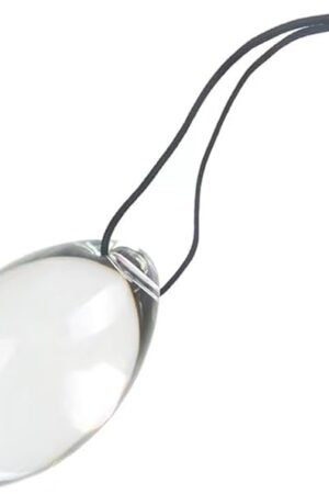 Glass Butt Plug,Large Crystal Anal Plug,Egg-Shaped Anal Trainer,Portable Bum Plug Bomb Plug,Anal Expander Training,Adult Sex Toys,Anal Masturbation Prostate Massager for Adult Gay and Couples(20IN)