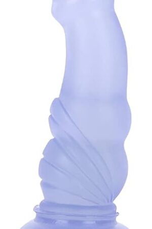 55 Inches Realistic Dildo for Beginners, Anal Dildos Lifelike Fake Penis for Women/Men/Gay, Adult Sex Toys for G spot Stimulator Anal Plug Training Sets (Blue)