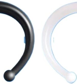 2 Pcs/Set Sex Toys for Men Male Foreskin Corrector Resistance Ring Penis Rings Delay Ejaculation Daily/Night Cock Ring Silicone (Color : S-2 Pcs)