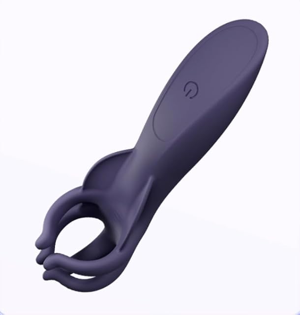 Finger Penis Trainer for Men's Exercise and Massage, Vibrating Male Masturbator Glans Vibrator Electric Penis Massager Delay Trainer Exerciser Vibrations Stimulator Adult Sex Toy