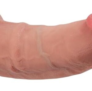 6-Inch Small Dildo for Beginner, Soft Realistic Silicone Dildo with Strong Suction Cup, Sex Toy for Women Men Gays, and Couples Lossless No51