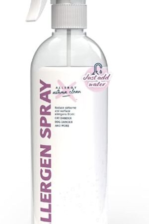 Allergen Spray, Pets, Dust Allergies & More, Air & Surface Control, Just Add Water, Bottle, Over 33oz