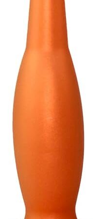 FST Liqiud Silicone Butt Plug, Ultra Soft Anal Plug Beer Bottle Shape P-Spot Stimulation Anus Dilator for Men Women (L)