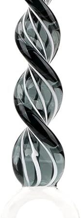 Generic Anal Plug Crystal Penis Spiral Anal Plug Prostate Massager Sex Toys for Women Men Femme Glass Dildo Vaginal Stimulation Butt Plug
