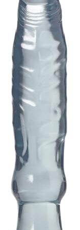 Doc Johnson Crystal Jellies - Anal Starter - Flared Suction Cup Base - Clear (0284-02-AM)