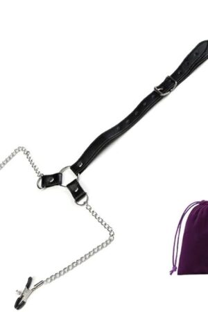 Adjustable Nipple Clamps Sm Penis Ring Metal Cock Ring Nipple Breast Clips Adult Sex Toys for Men Couple Pleasure A