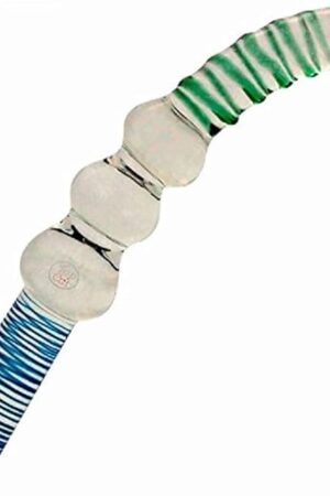 10 Inch Glass Gem Curved G Spot Dildo | Glass Sex Toys | G-Spot Dildos | Intimate Personal Massager