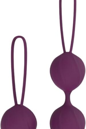 Weighted Ben-Wa Exercise Ball Set of 2 - Hypoallergenic Silicone - Improve Grip for Better Orgasms and Better Sex!