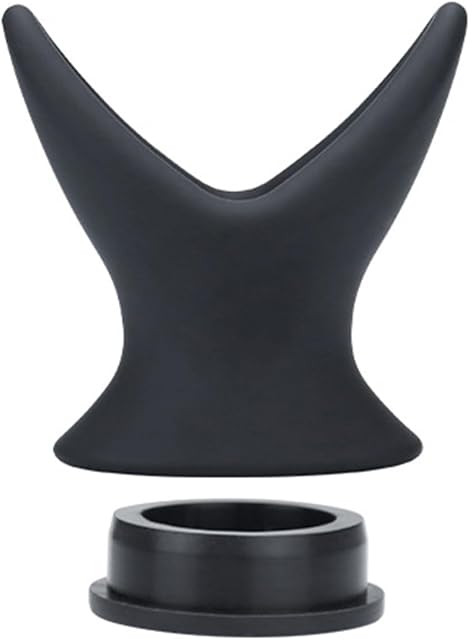 Interesting Hollow Opening Anal Plug Silicone Anal Plug Peep Sex Toy Wearable Anal Plug with Plug Leak-Proof