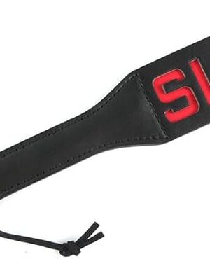 Faux Leather Slut Spanking Paddle for Sex Play,125inch Sex Paddle Leather Slut Spanking Paddle for Sex Play,Sex Paddle Role Play (A3)