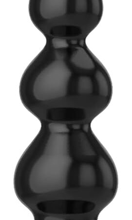 6 Different Sizes Soft Silicone Anal Plugs Black Soft Butt Plug Adult Sex Toy for Men Women -L