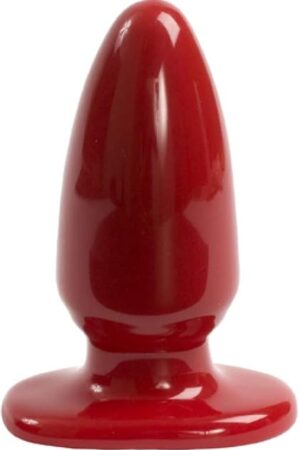 Doc Johnson Red Boy - Large Butt Plug - 5.2 in. Long and 2.2 in. Wide - Prostate Stimulating Anal Toy - For Intermediate to Advanced Anal Players - Designed to Provide a Full Feeling