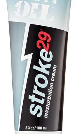 Gun Oil Stroke 29 Premium Masturbation Cream 3.3 Ounce, Masturbation Cream for Men Paraben Free