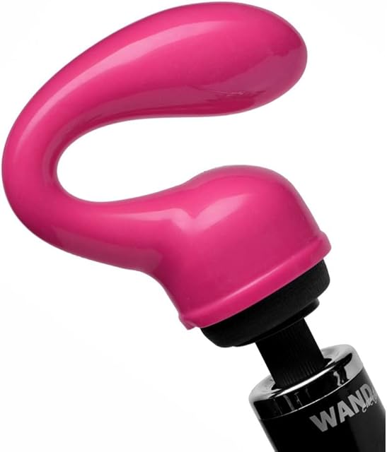 Deep Glider Wand Massager Attachment, Pink (ad443)