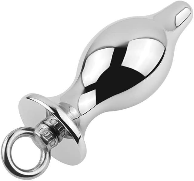 Anal Plug Sex Toy Waterproof for Men Anal Beads Butt Plug Expander G-spot Dildo with Safe Pull Ring Unisex Anal Women and Couples Prostate Massager Thrusting Toys