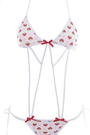 Ladies Sexy Lingerie Anime Cosplay Costume Kawaii Bikini