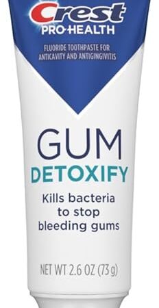 Crest Pro-Health Gum Detoxify Deep Clean Toothpaste 26 oz - Anticavity, Antibacterial Flouride Toothpaste, Clinically Proven, Gum and Enamel Protection, Plaque Control